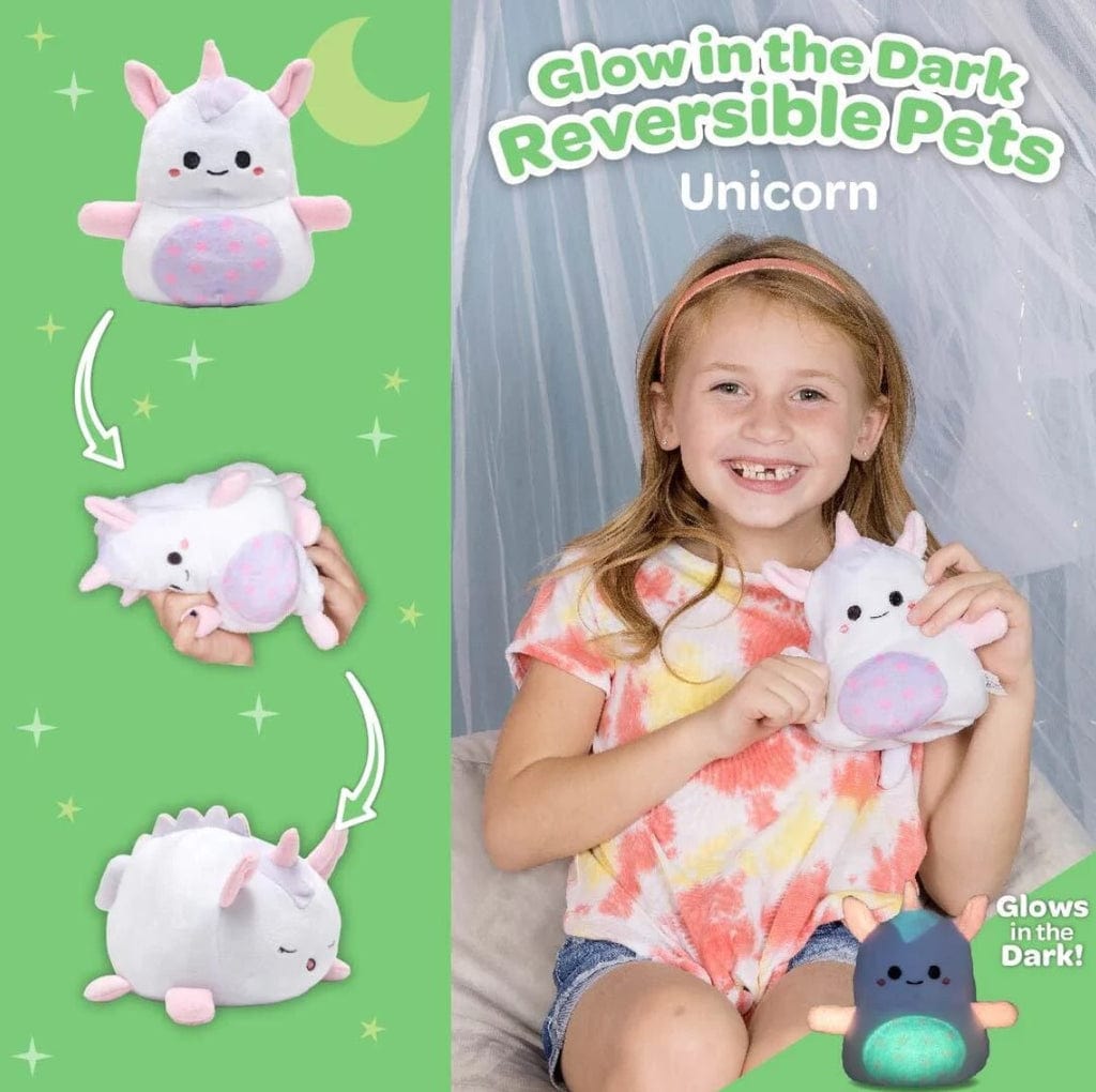 Adora Toys Snuggle & Glow Reversible Pal Unicorn