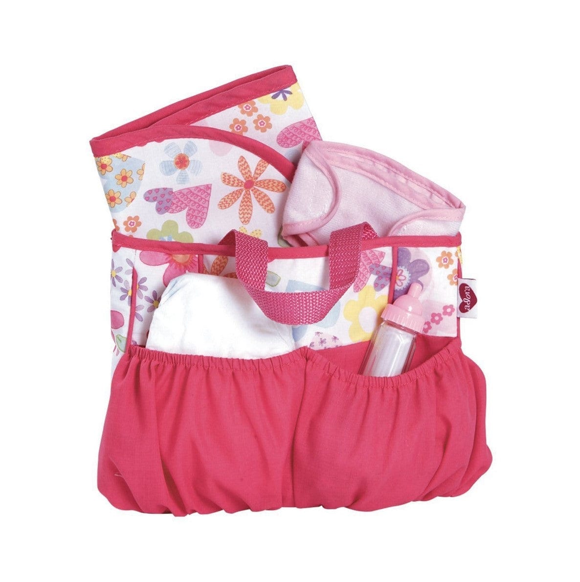 Adora Toys Soft Dolls Diaper Bag with Accessories