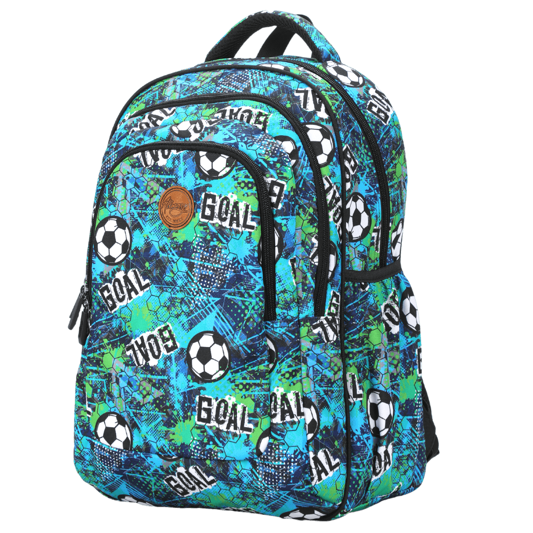 Alimasy Children Accessories Football Alimasy Large School Backpack