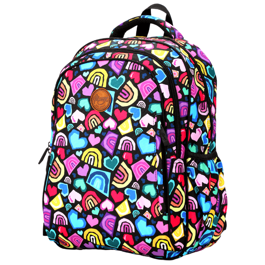 Alimasy Children Accessories Love & Rainbow Alimasy Midsize Backpack