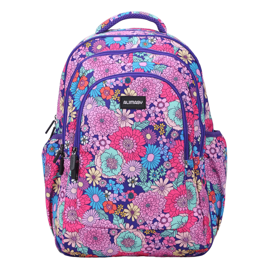 Alimasy Children Accessories Summer Flowers Alimasy Large School Backpack