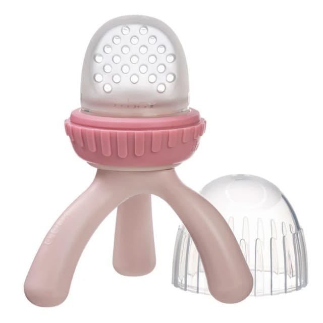 B.Box Accessory Feeding Blush B.Box Silicone Fresh Food Feeder