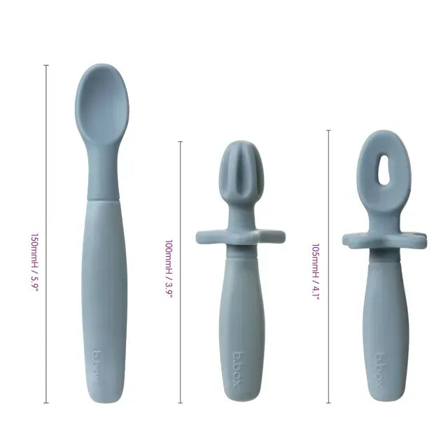 B.Box Accessory Feeding Weaning Cutlery Trio - Ocean