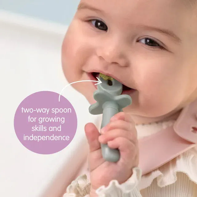 B.Box Accessory Feeding Weaning Cutlery Trio - Sage
