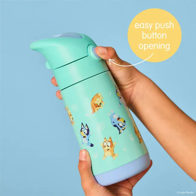 B.Box Feeding 350ml Insulated Drink Bottle Bluey S2