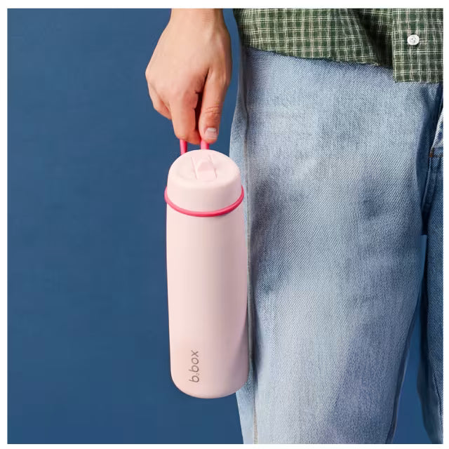 B.Box Feeding Insulated Flip Top Bottle 690ml - Pink