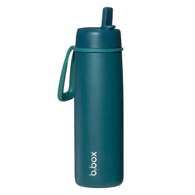 B.Box Feeding Insulated Flip Top Bottle 690ml - Sea Glass
