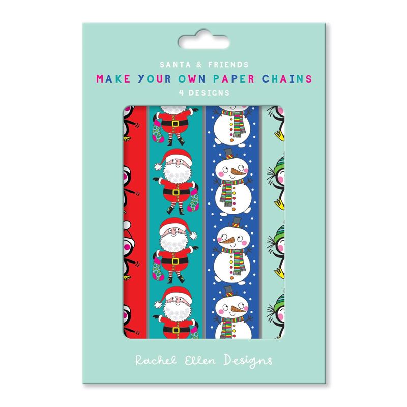 Santa & Friends - Christmas Paper Chain