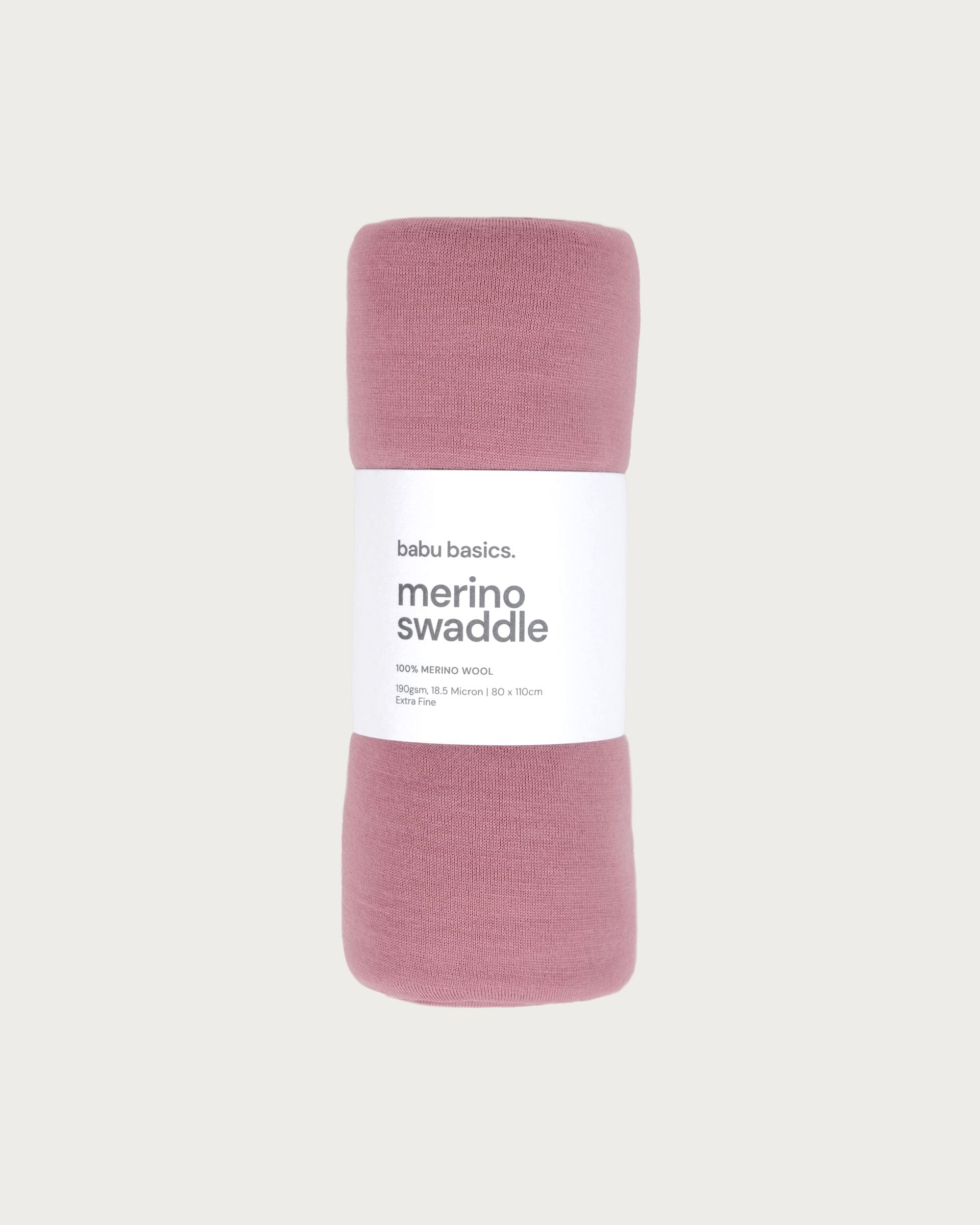 Babu Accessory Blanket Merino Swaddle Wrap - Blossom