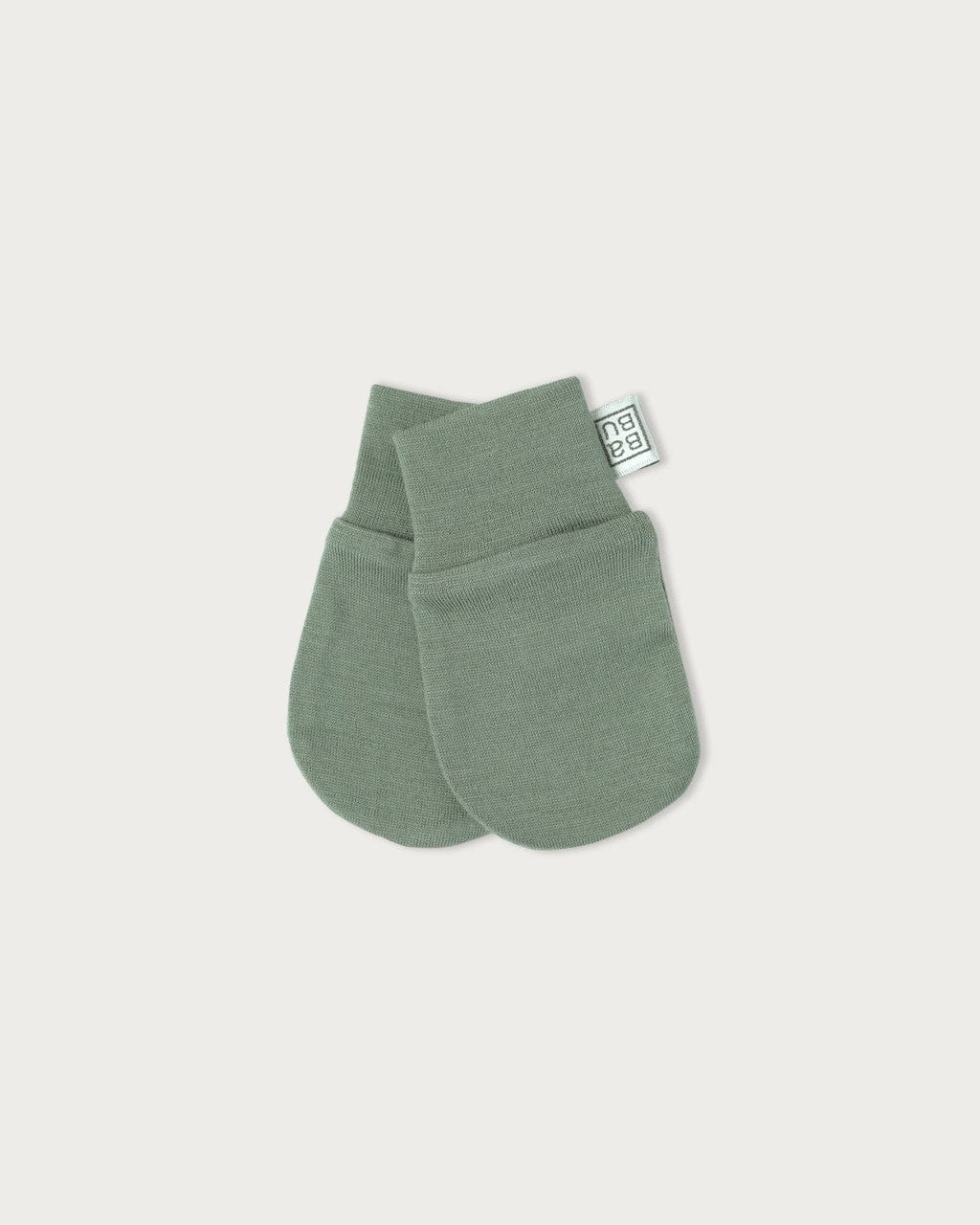 Babu Baby Accessory Sage / 0-3M Merino Scratch Mittens