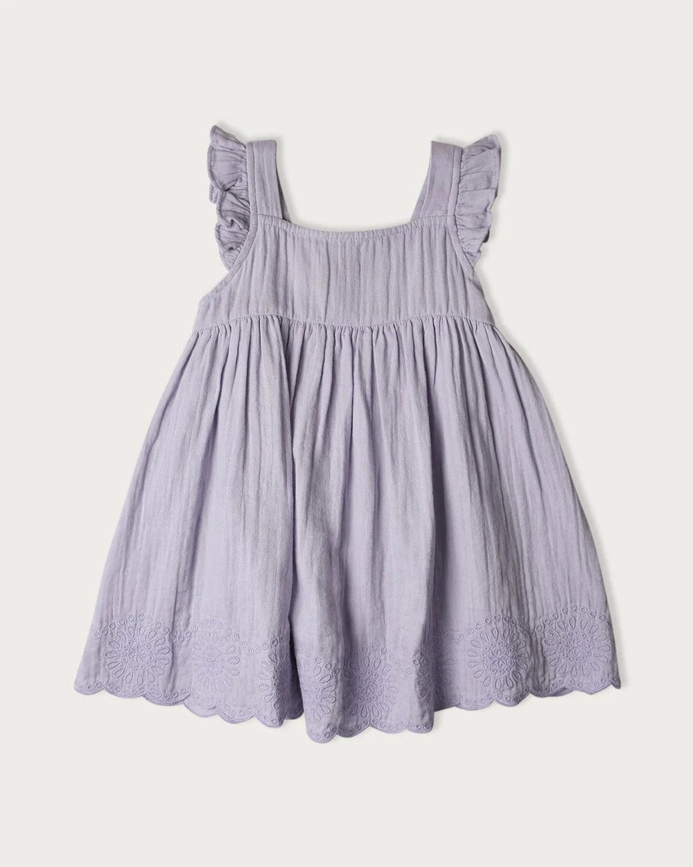 Babu Girls Dress Muslin Charlotte Dress Sleeveless - Mixed Berry