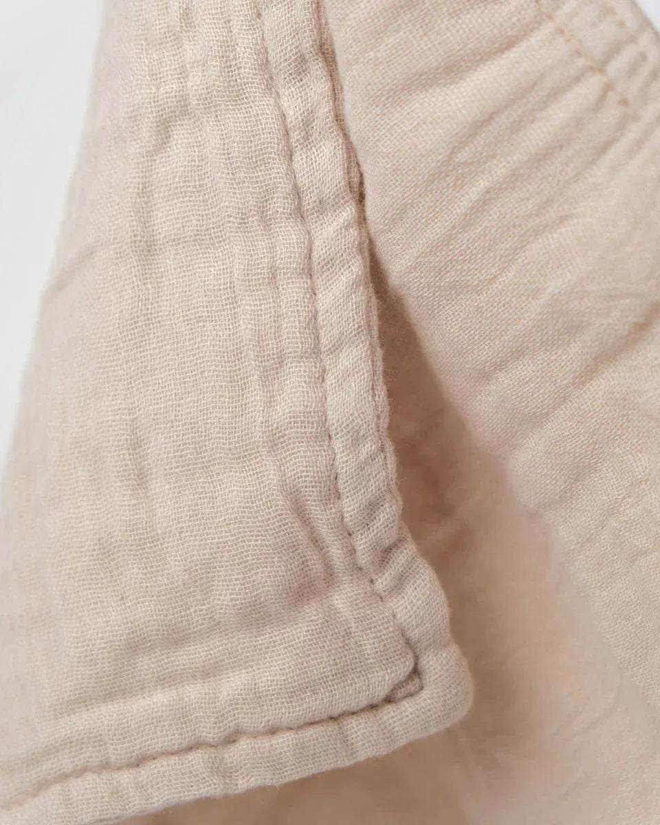 Babu Linen Bath Muslin Wash Cloth Set (3 pack)