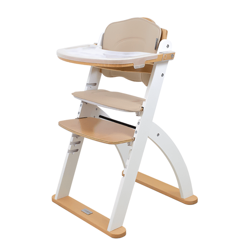 Babyhood Childrens Furniture White/Beech Babyhood Ava High Chair