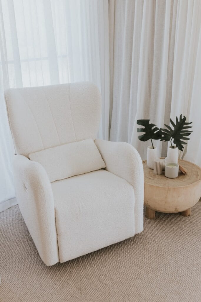 Babyrest Furniture Nursery Celeste Electric Nursery Chair