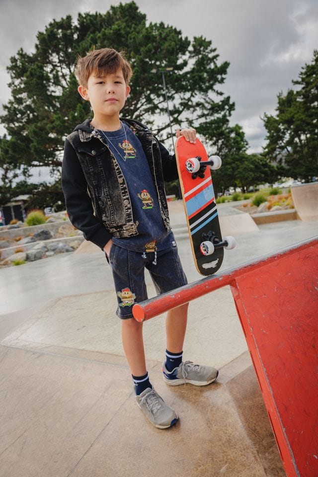 Band of Boys Boys Jacket Black Wash Denim Jacket