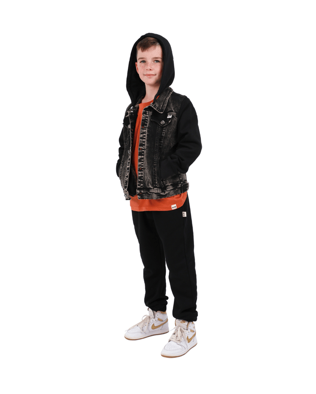 Band of Boys Boys Jacket Black Wash Denim Jacket