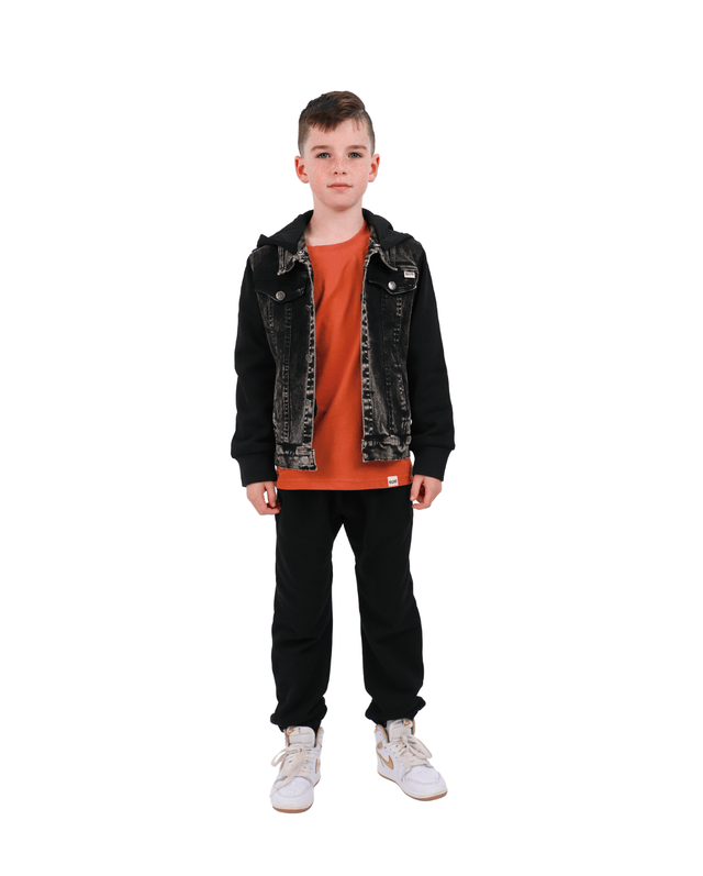 Band of Boys Boys Jacket Black Wash Denim Jacket