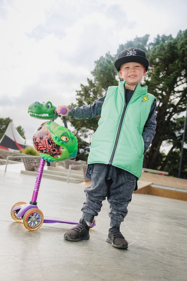 Band of Boys Boys Jacket BOB Bones Reversible Puffer Vest