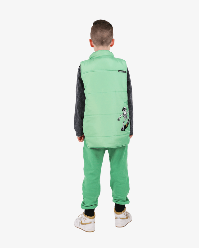 Band of Boys Boys Jacket BOB Bones Reversible Puffer Vest