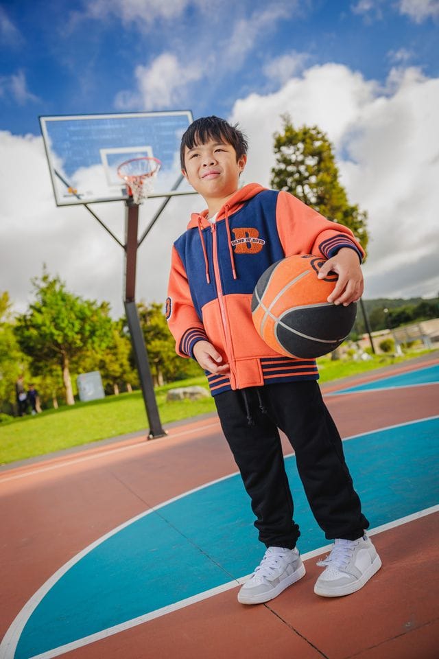 Band of Boys Boys Jumper Retro Winter BB Hood