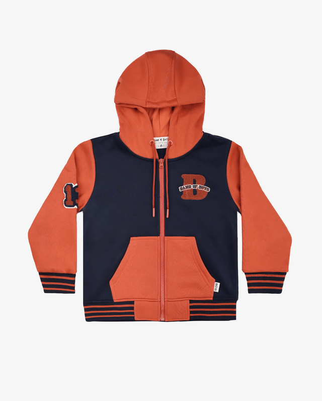 Band of Boys Boys Jumper Retro Winter BB Hood