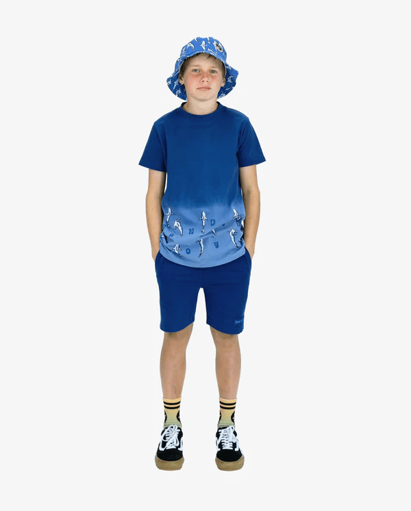 Band of Boys Hats Blue Shark Bucket Hat