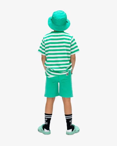 Band of Boys Hats Green Squiggle Reversible Bucket Hat