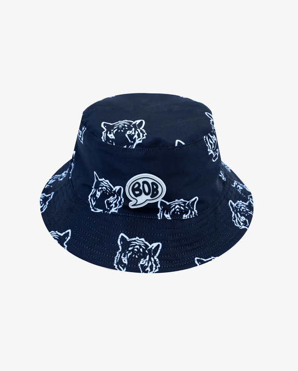 Band of Boys Hats OS Tiger Repeat Reversible Bucket Hat