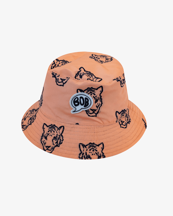 Band of Boys Hats OS Tiger Repeat Reversible Bucket Hat