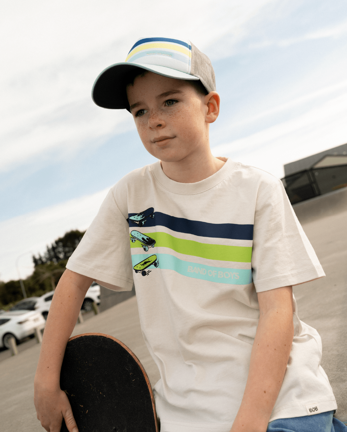Band of Boys Hats Triple Board Tucker Cap