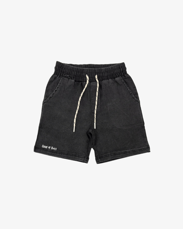 Band of Boys Shorts Black Denim Wash Shorts