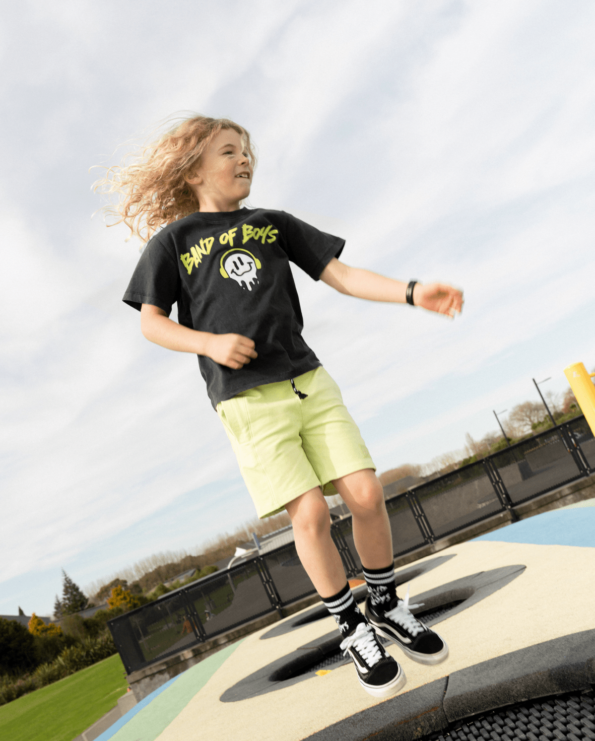 Band of Boys Shorts Lime BOB Shorts