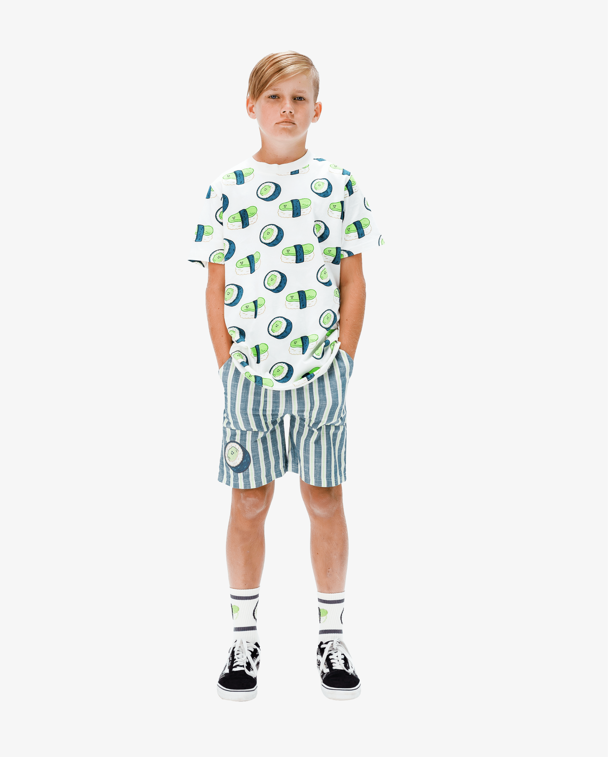 Band of Boys Shorts Sushi Stripe Shorts