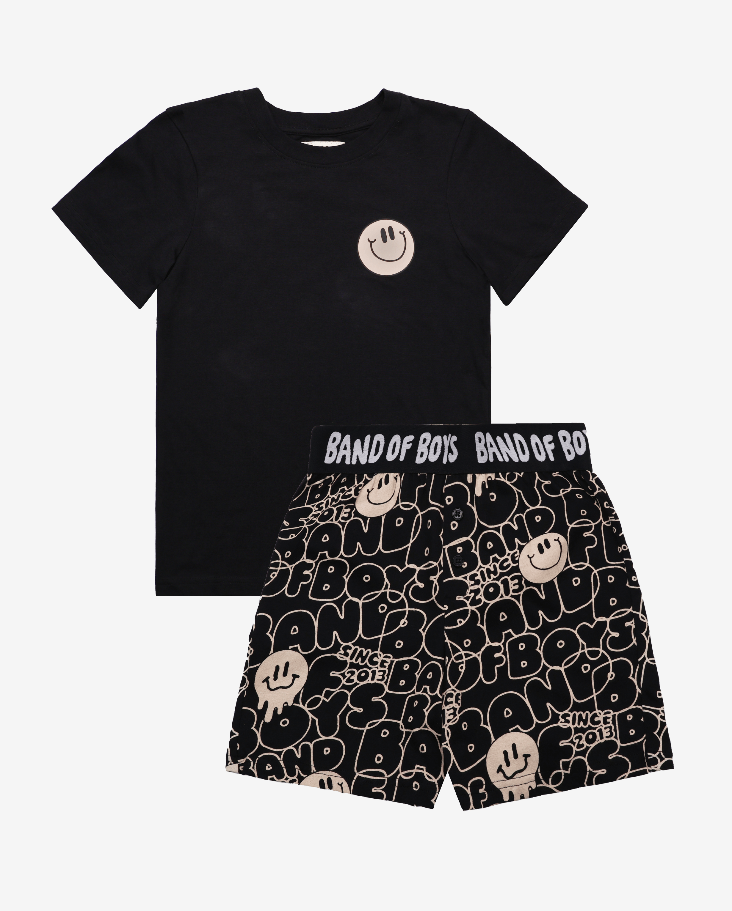 Band of Boys Sleepwear & Loungewear Black BOB Pyjamas