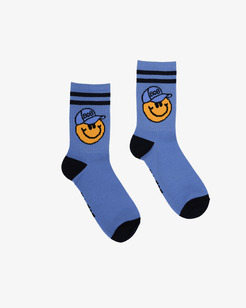 Band of Boys Socks 4-8Y Blue BOB Guy Sock