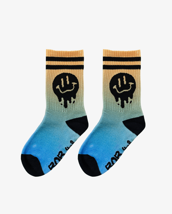 Band of Boys Socks 4-8Y Gradient Drippin in Smiles Socks