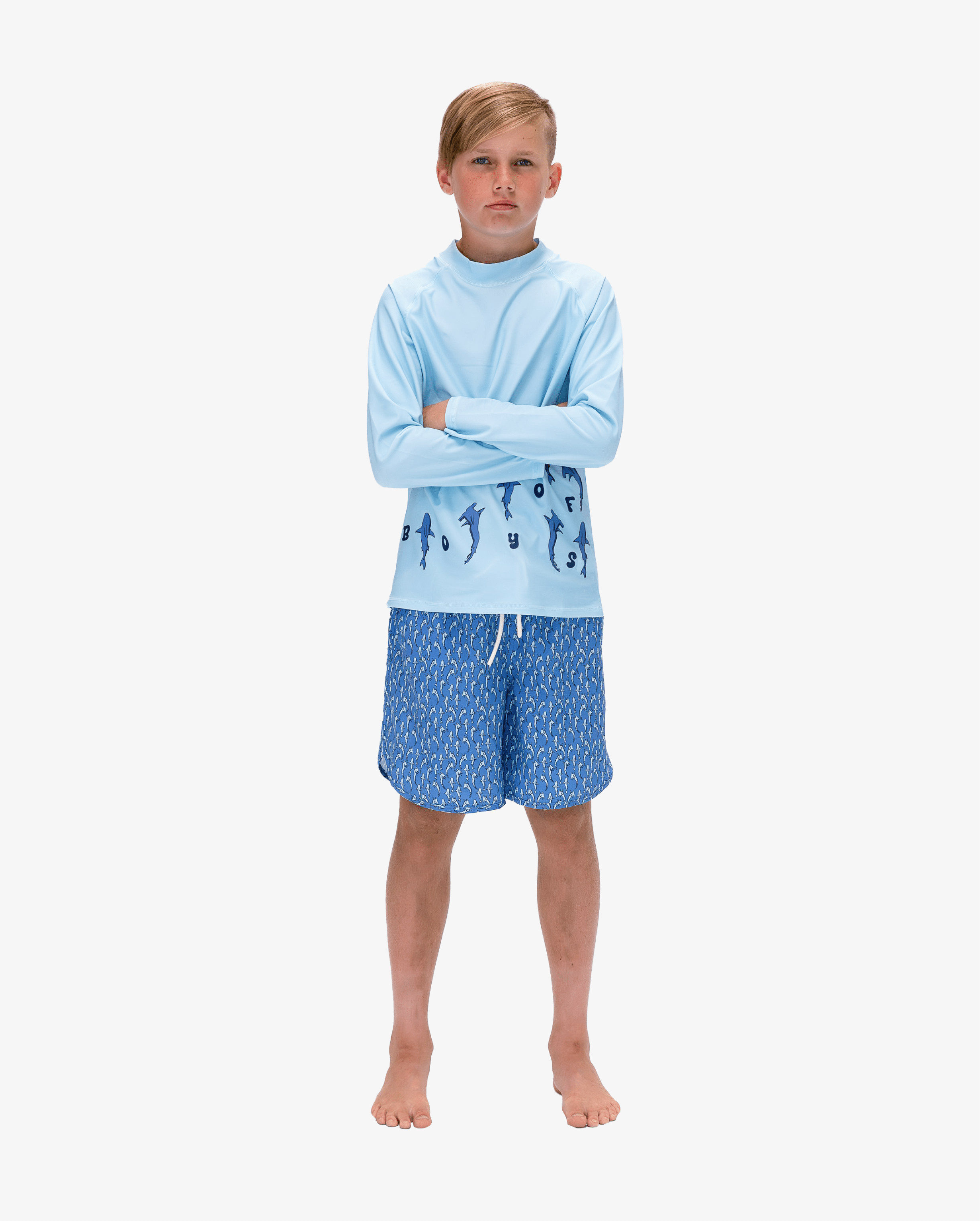 Band of Boys Swim Shark Board Shorts