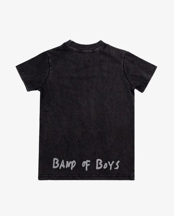 Band of Boys Tees Black Bones Snake Tee