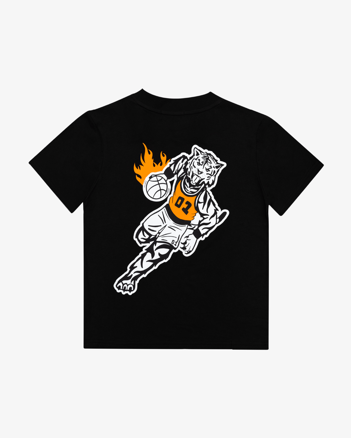Band of Boys Tees Black Tiger Slam Dunk Tee