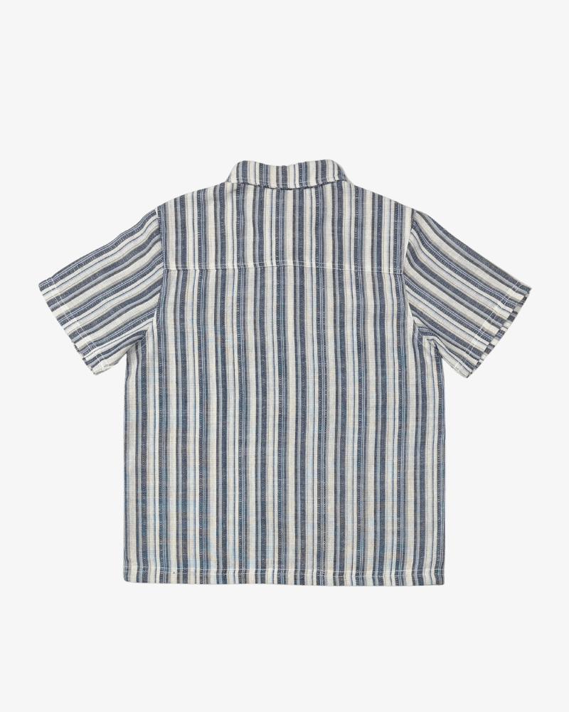 Band of Boys Tees Blue Retro Stripe Shirt