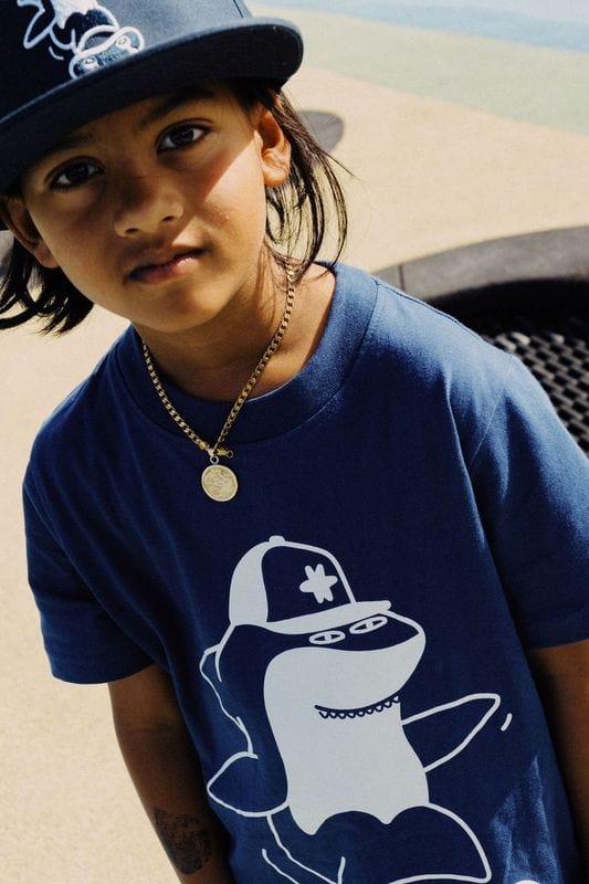 Band of Boys Tees Blue Shark Skate Tee