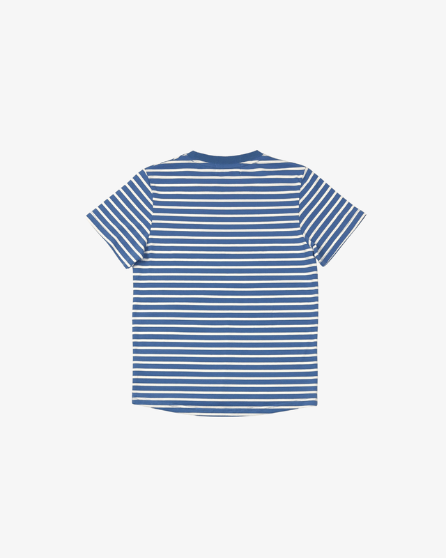Band of Boys Tees Blue Striped Smile Tee