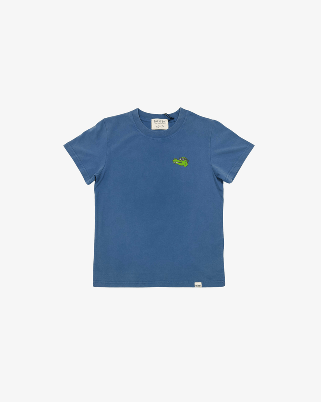 Band of Boys Tees Blue Wash Croc Skater Tee