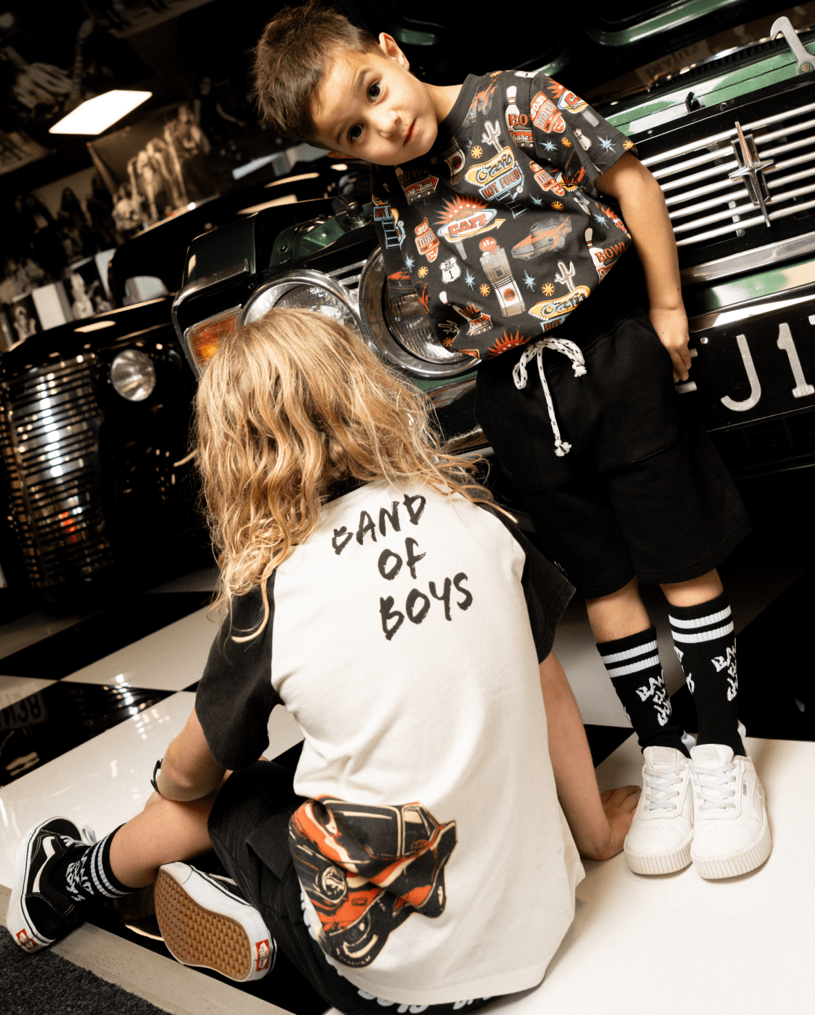 Band of Boys Tees Fuel Stop Raglan Tee