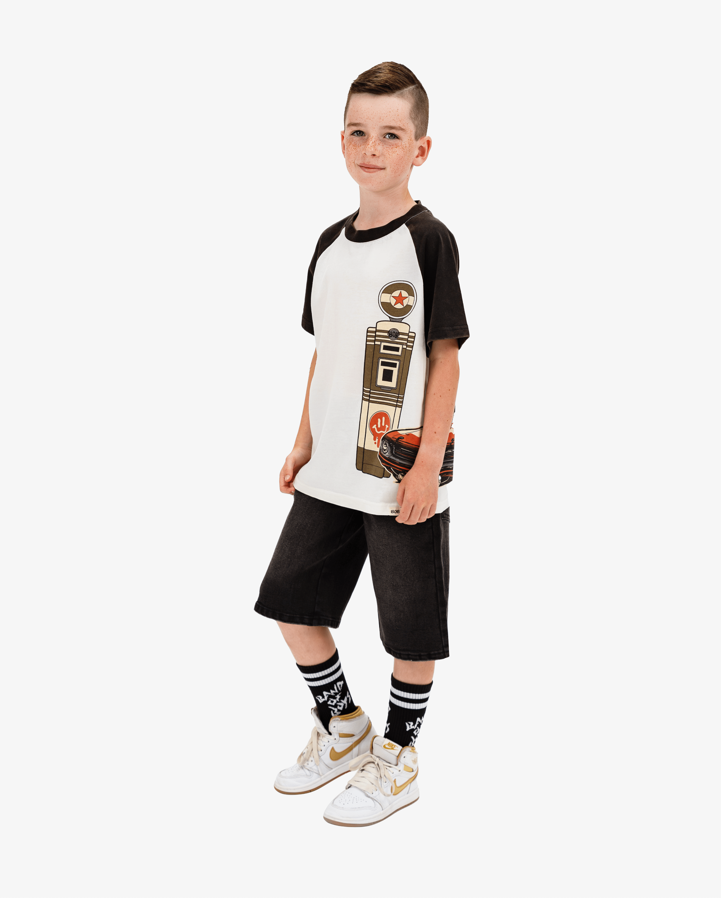 Band of Boys Tees Fuel Stop Raglan Tee