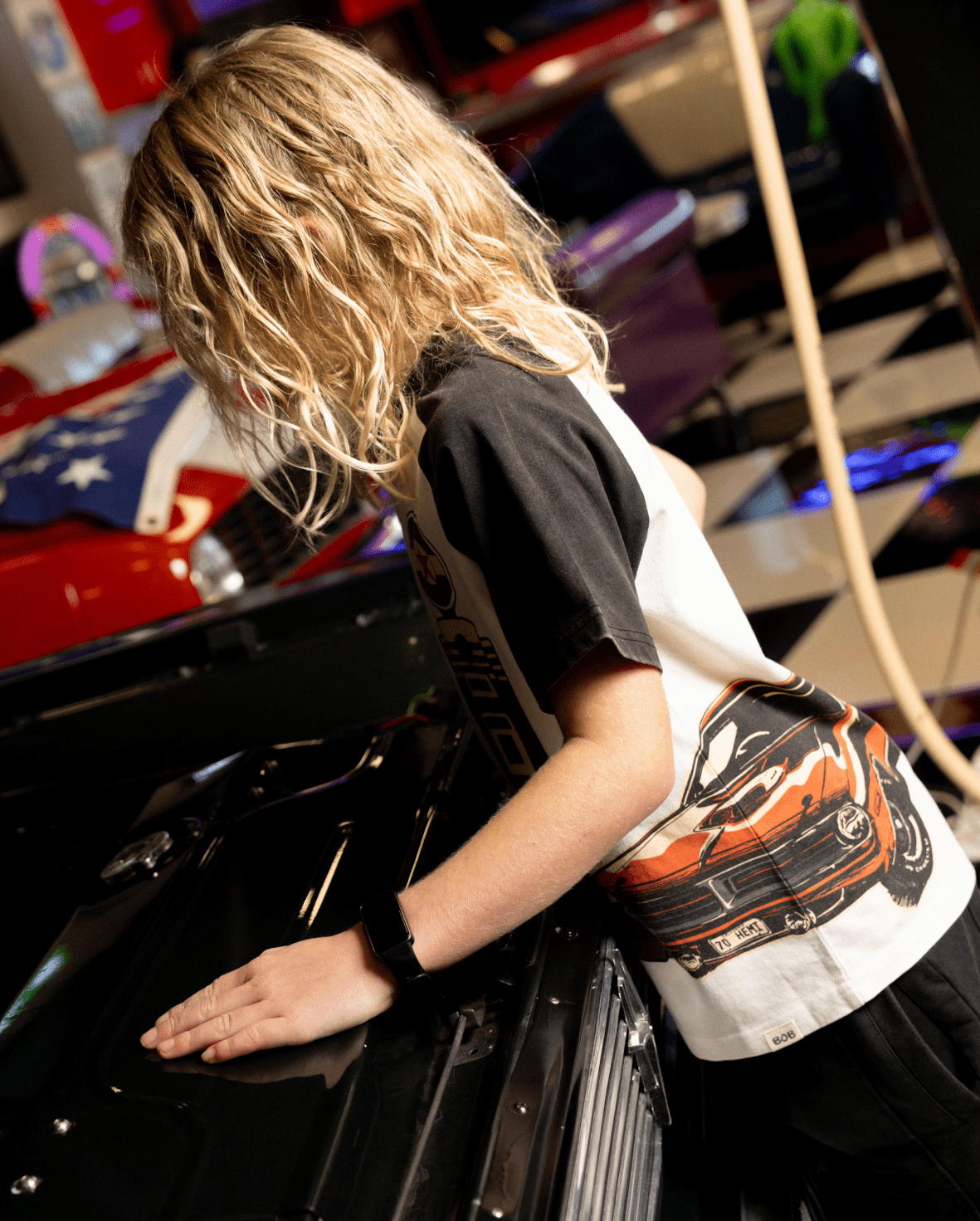 Band of Boys Tees Fuel Stop Raglan Tee