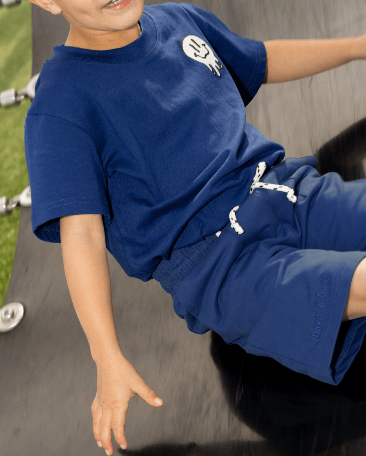 Band of Boys Tees Navy Bob Smiles Tee