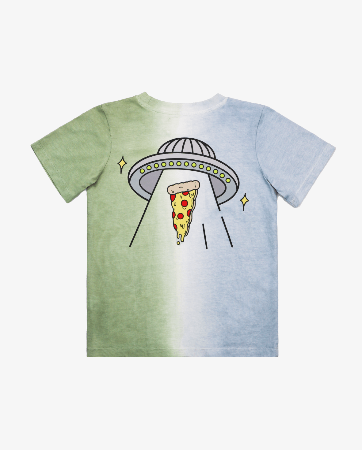 Band of Boys Tees Ombre Alien Pizza Tee