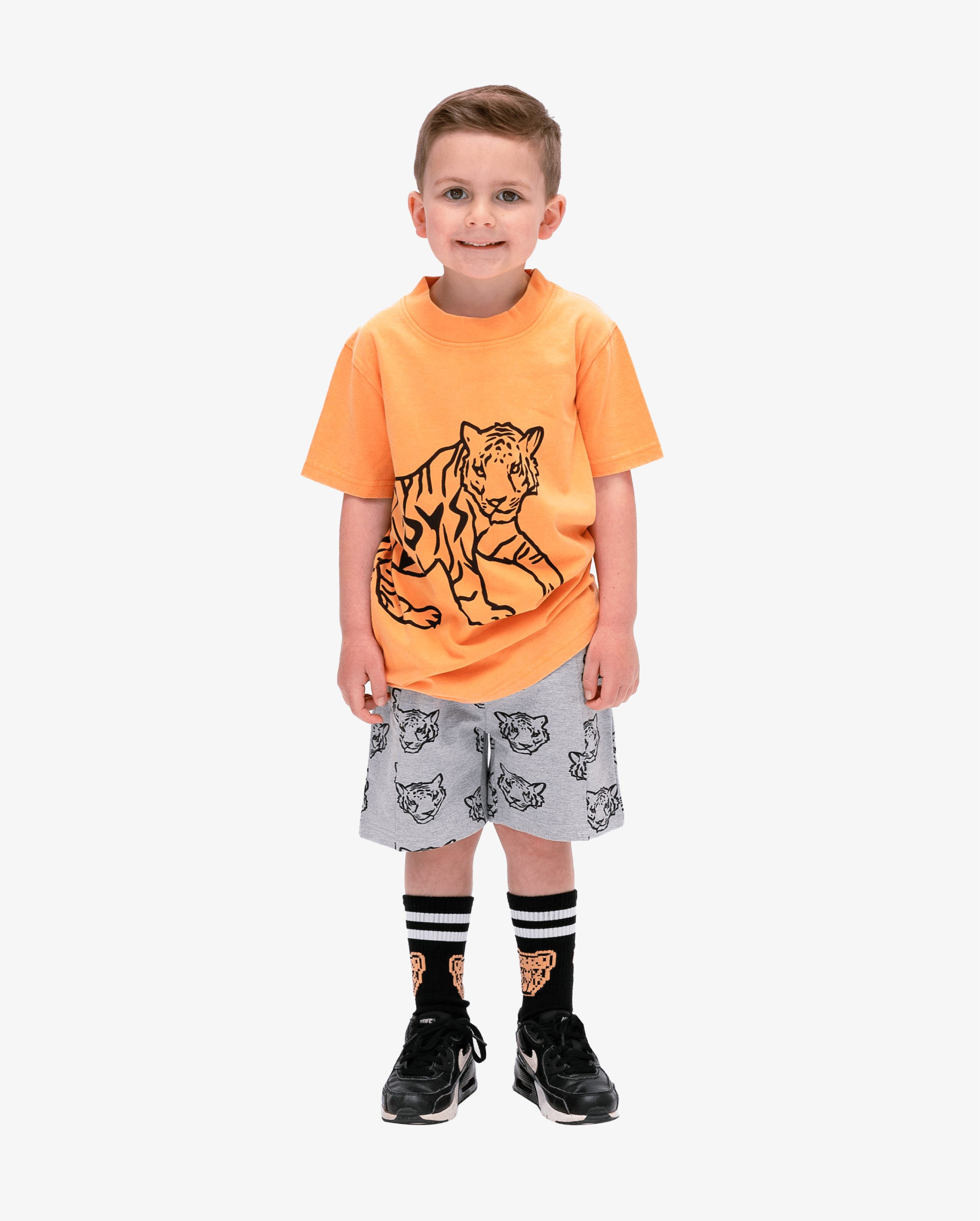 Band of Boys Tees Orange BOB Tiger Tee