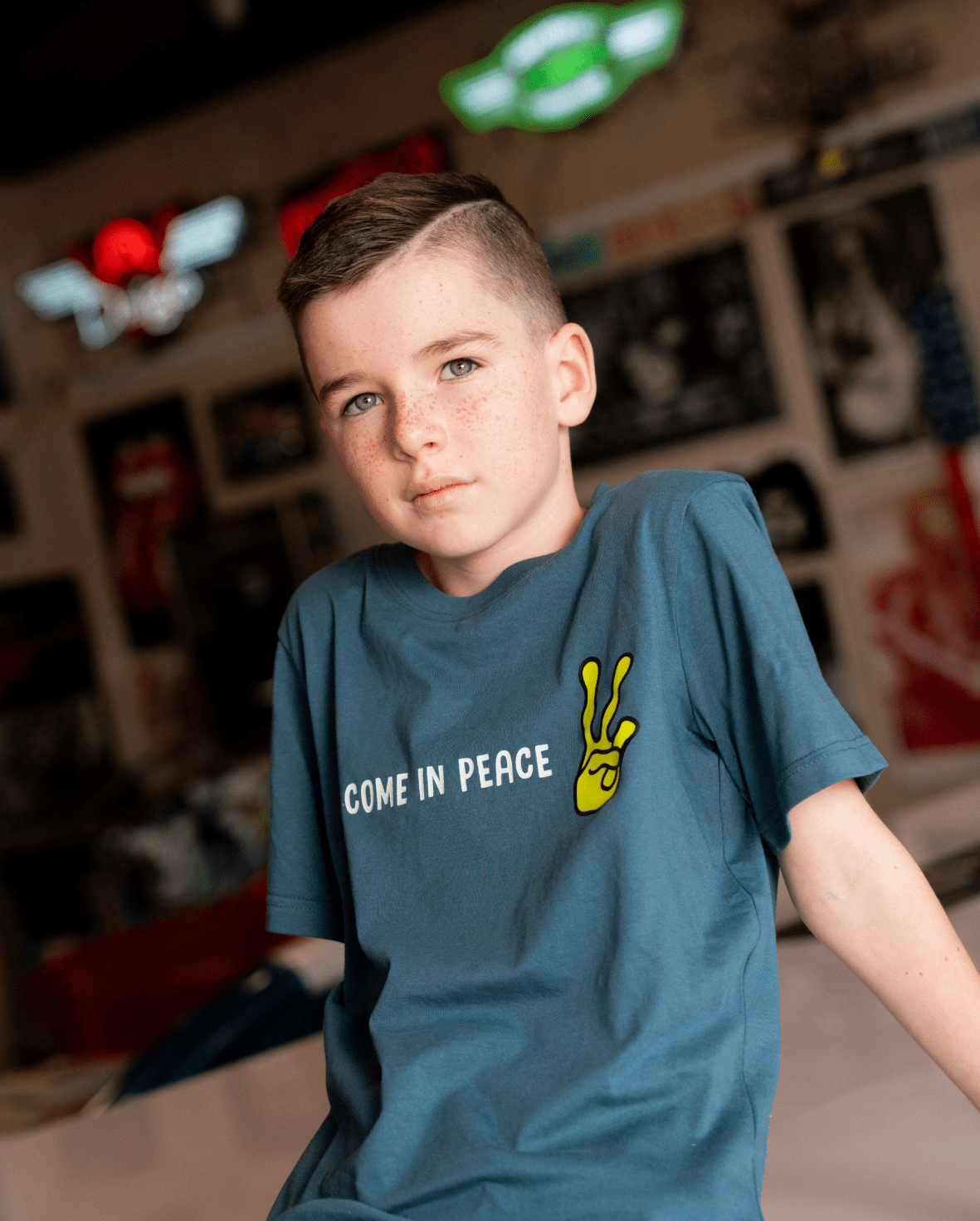 Band of Boys Tees Peaceful Alien Tee
